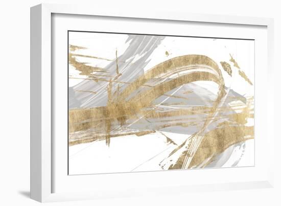 Gold & Grey II-Studio W-Framed Art Print