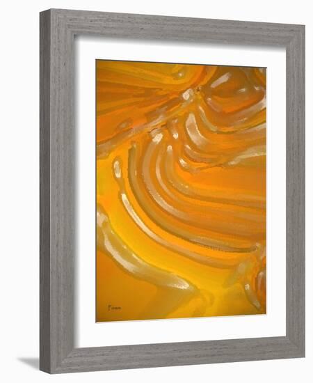 gold groove-Kenny Primmer-Framed Art Print