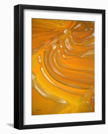 gold groove-Kenny Primmer-Framed Art Print