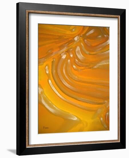 gold groove-Kenny Primmer-Framed Art Print