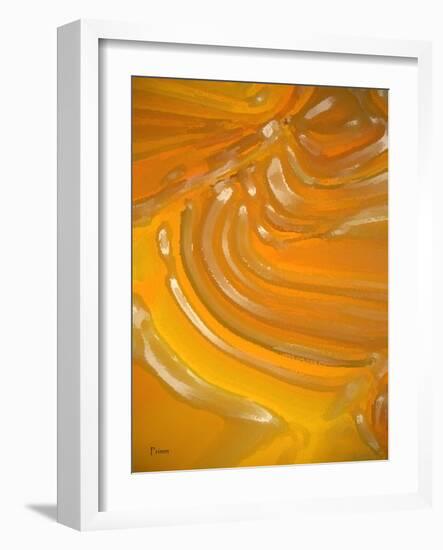 gold groove-Kenny Primmer-Framed Art Print