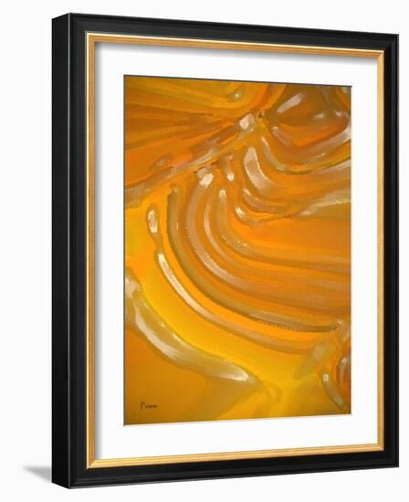 gold groove-Kenny Primmer-Framed Art Print