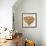 Gold Heart-Patricia Pinto-Framed Art Print displayed on a wall