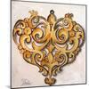 Gold Heart-Patricia Pinto-Mounted Art Print