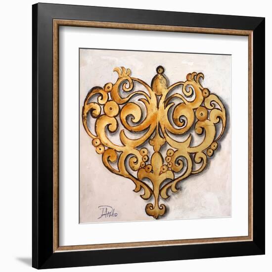 Gold Heart-Patricia Pinto-Framed Art Print