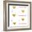 Gold Hearts and Arrows-Sd Graphics Studio-Framed Art Print