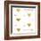 Gold Hearts and Arrows-Sd Graphics Studio-Framed Art Print