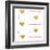 Gold Hearts and Arrows-Sd Graphics Studio-Framed Art Print