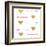 Gold Hearts and Arrows-Sd Graphics Studio-Framed Art Print