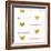 Gold Hearts and Arrows-Sd Graphics Studio-Framed Art Print