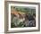 Gold Hill, and View over Blackmore Vale, Shaftesbury, Dorset, England, United Kingdom, Europe-Neale Clarke-Framed Photographic Print