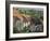 Gold Hill, and View over Blackmore Vale, Shaftesbury, Dorset, England, United Kingdom, Europe-Neale Clarke-Framed Photographic Print