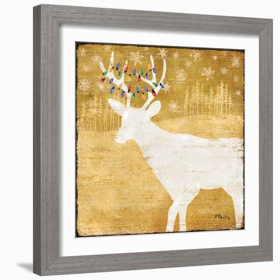 Gold Holiday II-Paul Brent-Framed Art Print