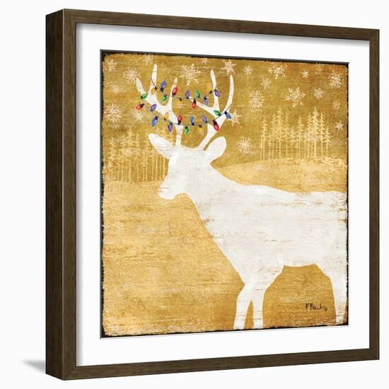 Gold Holiday II-Paul Brent-Framed Art Print