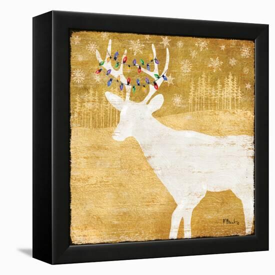 Gold Holiday II-Paul Brent-Framed Stretched Canvas