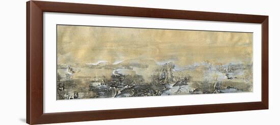 Gold Horizon II-Lila Bramma-Framed Art Print