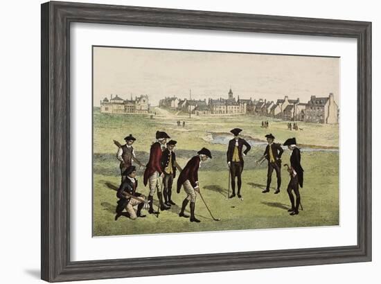 Gold in Saint Andrews (1800)-null-Framed Art Print