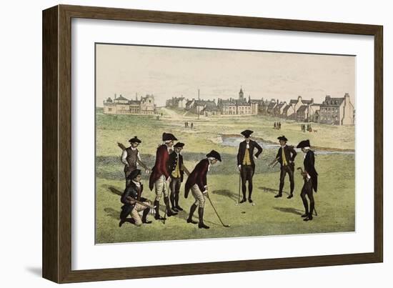 Gold in Saint Andrews (1800)-null-Framed Art Print