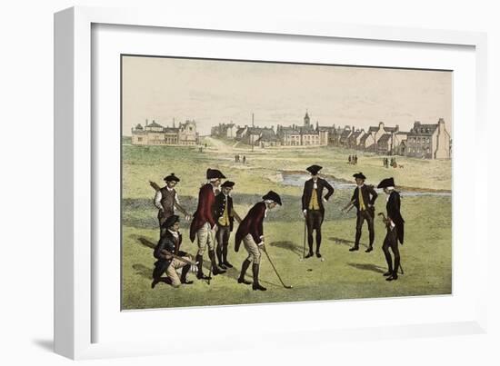 Gold in Saint Andrews (1800)-null-Framed Art Print