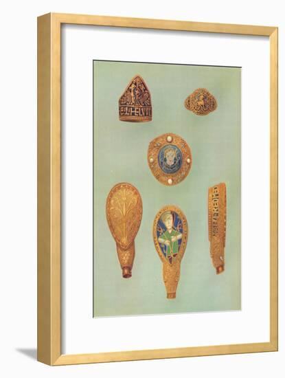 'Gold Jewellery, Mainly of the Ninth Century', (1935)-Unknown-Framed Giclee Print