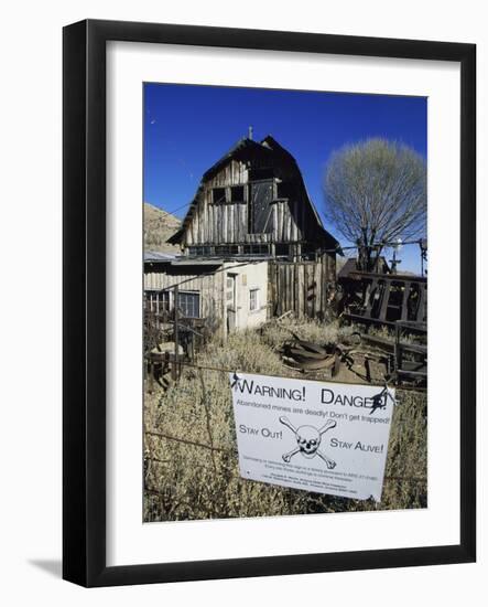 Gold King Mine, Jerome, Arizona, USA-null-Framed Photographic Print