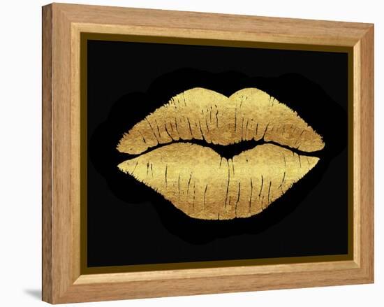 Gold Leaf Kiss-Tina Lavoie-Framed Premier Image Canvas