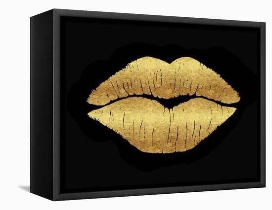 Gold Leaf Kiss-Tina Lavoie-Framed Premier Image Canvas