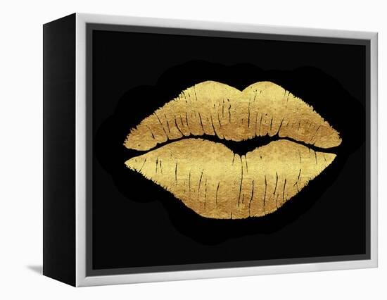 Gold Leaf Kiss-Tina Lavoie-Framed Premier Image Canvas