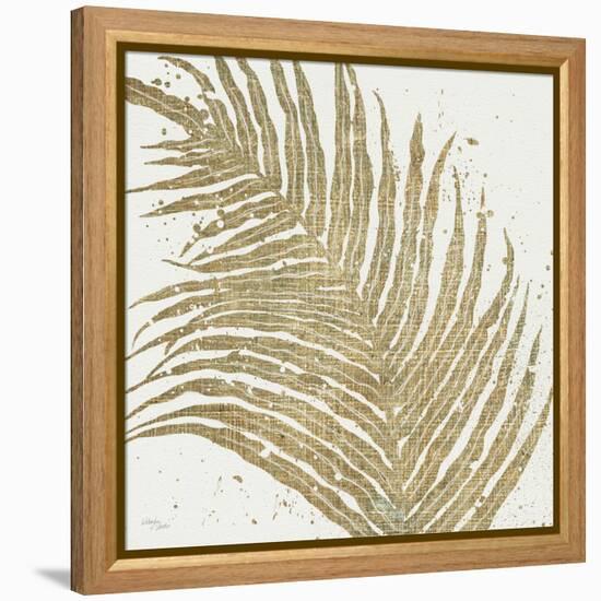 Gold Leaves I-Jim Wellington-Framed Stretched Canvas