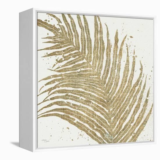 Gold Leaves I-Jim Wellington-Framed Stretched Canvas