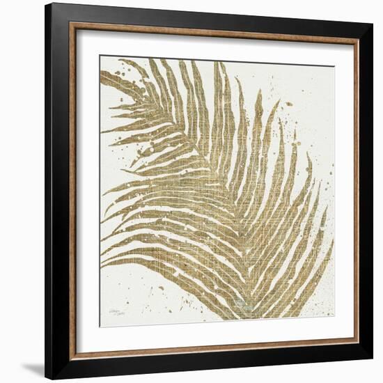 Gold Leaves I-Jim Wellington-Framed Art Print