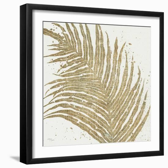 Gold Leaves I-Jim Wellington-Framed Art Print