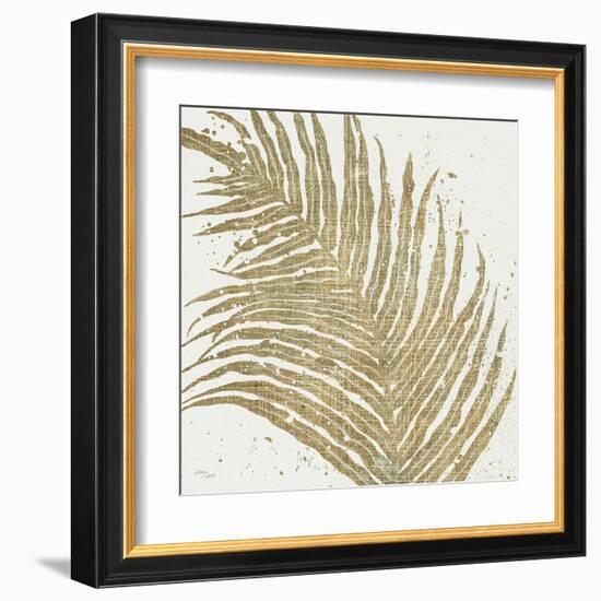 Gold Leaves I-Jim Wellington-Framed Art Print