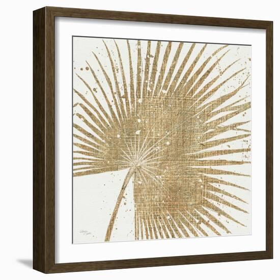 Gold Leaves II-Jim Wellington-Framed Premium Giclee Print