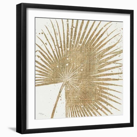 Gold Leaves II-Jim Wellington-Framed Premium Giclee Print