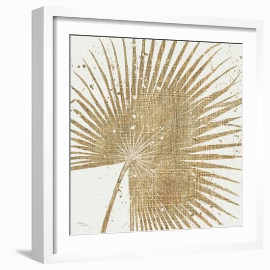 Gold Leaves II-Jim Wellington-Framed Premium Giclee Print