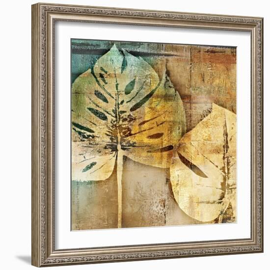 Gold Leaves II-Patricia Pinto-Framed Art Print