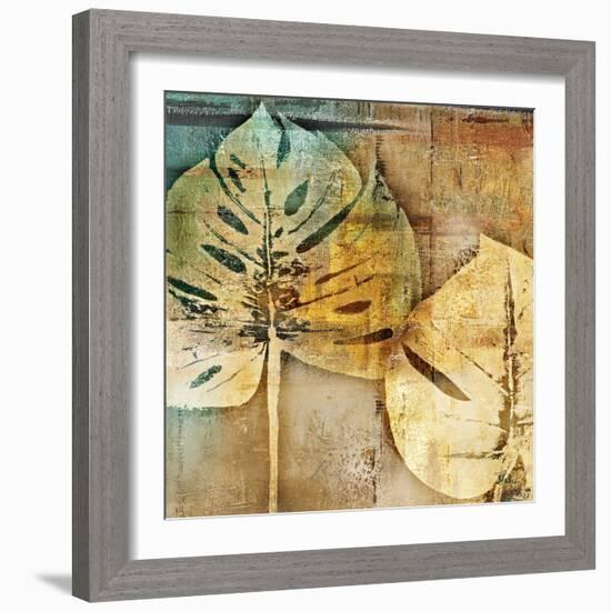 Gold Leaves II-Patricia Pinto-Framed Art Print