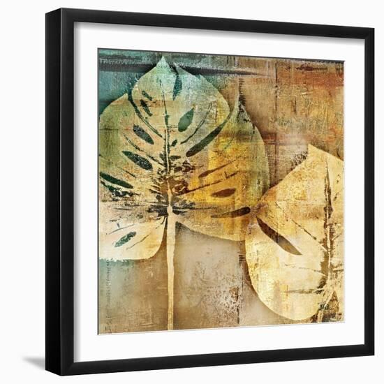 Gold Leaves II-Patricia Pinto-Framed Art Print