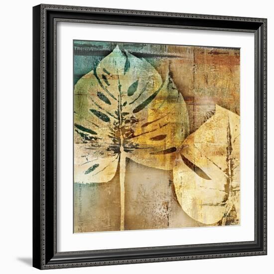 Gold Leaves II-Patricia Pinto-Framed Art Print