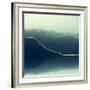 Gold Lined Alps-Dirk Wüstenhagen-Framed Art Print