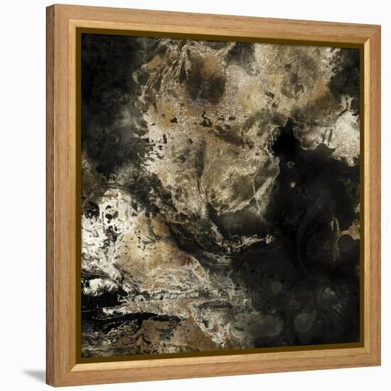 Gold Marbled Abstract II-PI Studio-Framed Stretched Canvas