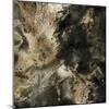 Gold Marbled Abstract III-PI Studio-Mounted Art Print