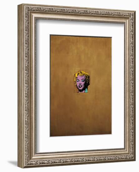 Gold Marilyn Monroe, 1962-Andy Warhol-Framed Giclee Print