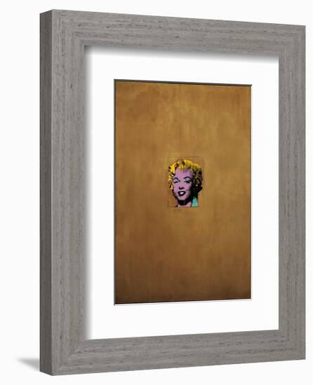 Gold Marilyn Monroe, 1962-Andy Warhol-Framed Giclee Print