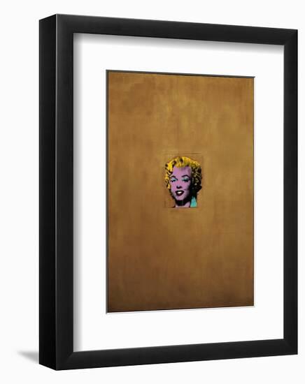 Gold Marilyn Monroe, 1962-Andy Warhol-Framed Giclee Print