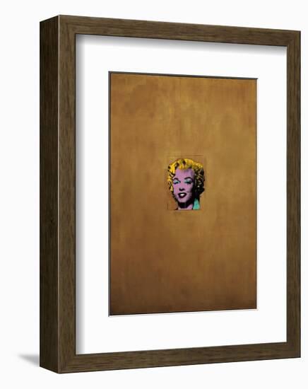 Gold Marilyn Monroe, 1962-Andy Warhol-Framed Giclee Print