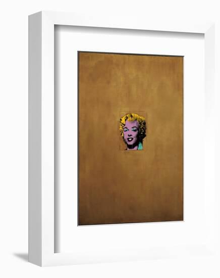 Gold Marilyn Monroe, 1962-Andy Warhol-Framed Giclee Print