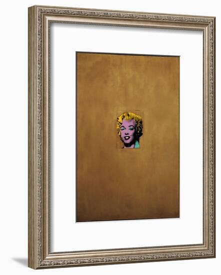 Gold Marilyn Monroe, 1962-Andy Warhol-Framed Giclee Print