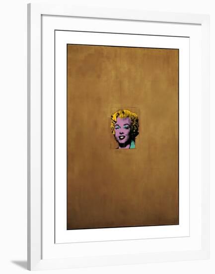 Gold Marilyn Monroe, 1962-Andy Warhol-Framed Giclee Print